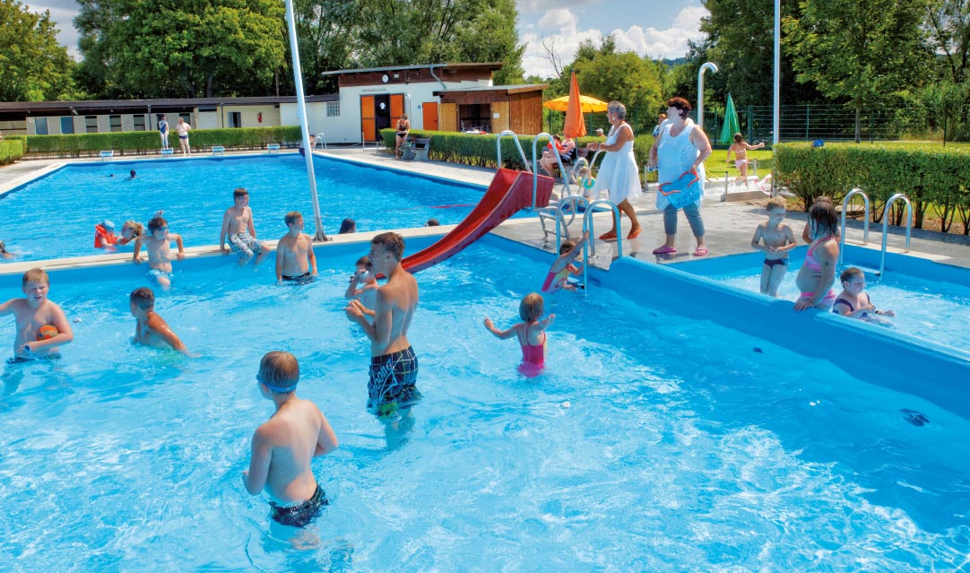 Freibad fkk 11 Orte