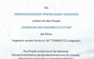 Auszeichnung für erfolgreiche Hallenbad-Sanierung